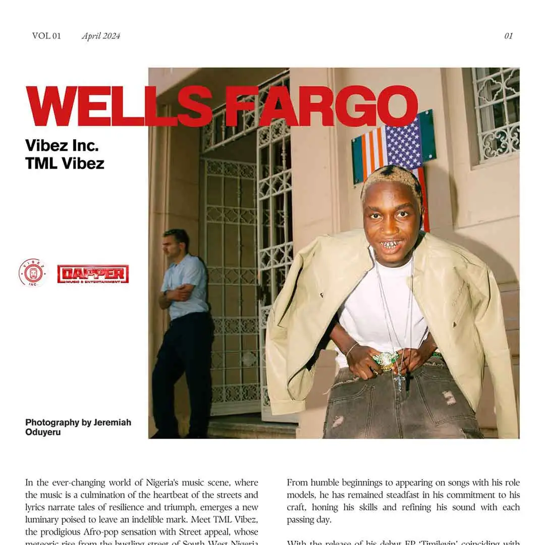 Vibez Inc – Wells Fargo ft. Tml Vibez mp3